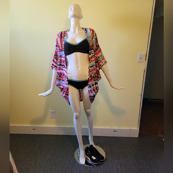Jessica Simpson Blanket Stitch Bikini, Fair Used Condition, See Measurements - Picture 15 of 15